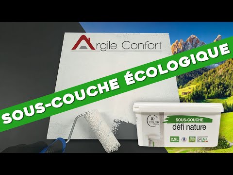 Sous couche écologique Défi nature, sans solvant, sans odeur - Argile Confort