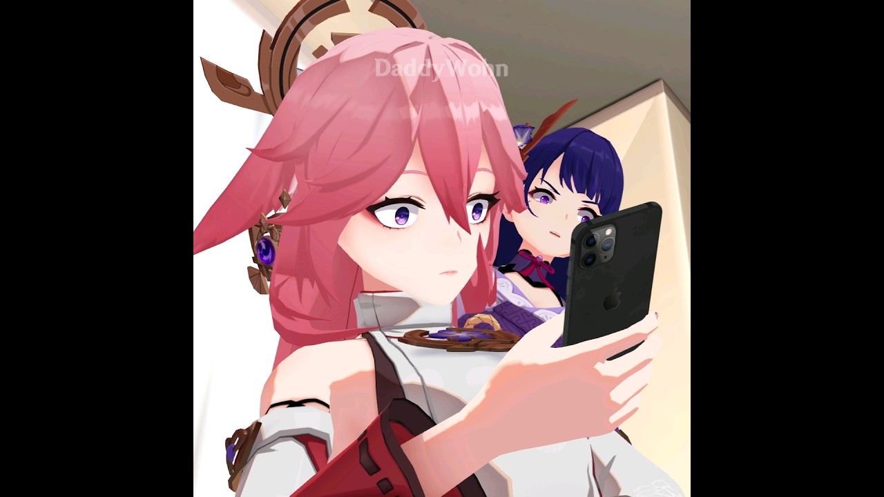 ⁣Yae Miko 0.001 sec after Ei gave her the Gnosis: | Genshin Impact