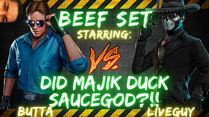 BEEF SET ft. Butta vs LiveGuy | DID MAJIK DUCK SAUCEGOD?!!