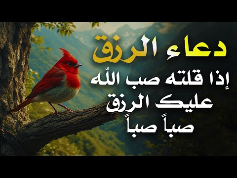 دعاء الرزق اذا قلته صب الله عليك الرزق صبا صبا دعاء قوي مجرب للرزق السريع جدا وقضاء الدين