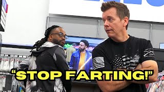 FARTING AT WALMART - THE POOTER | Jack Vale