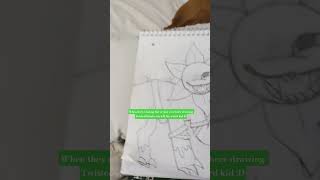 my little silly :3 (#dandysworld #art #antiai #drawing #traditionalart)