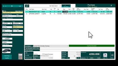Landing Cost Calculation - AccroBIZ ERP