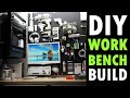 Building a CUSTOM Workbench for DIY Projects!🛠️