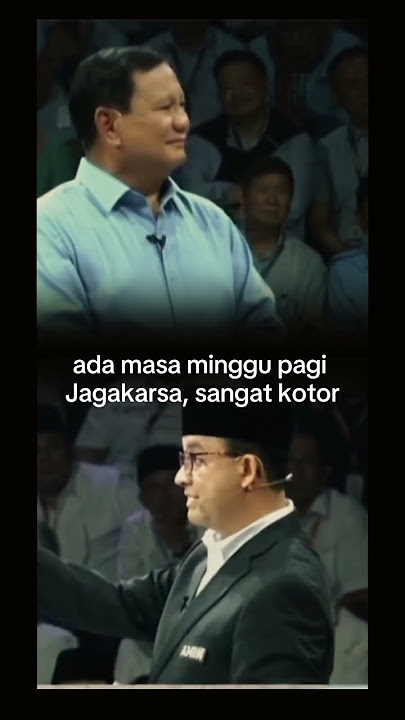 Prabowo vs Anies (Angin tidak Punya KTP) #shorts