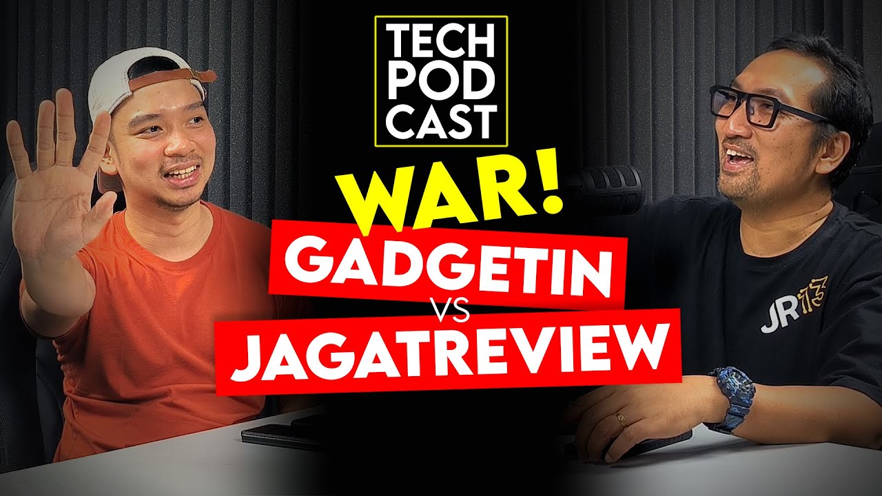 Persaingan GadgetIn VS JagatReview Dibahas TERBUKA! TechPODCAST 008 David Gadgetin