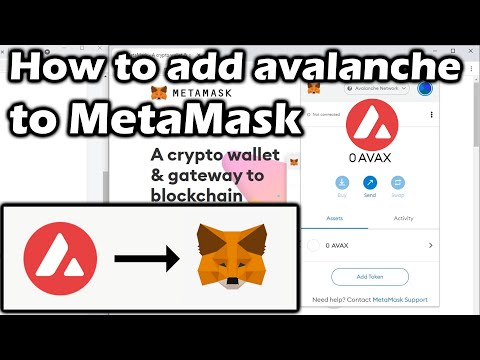 How to Add Avalanche Network to MetaMask
