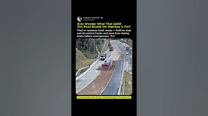 Why Highways Have Runaway Truck Ramps | Emergency Safety Explored! 🚨