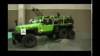 Zombie Killer 6x6 Jeep at PrepperCon