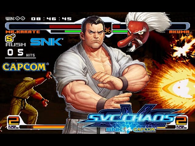 SNK vs. Capcom: SVC Chaos [60fps] Hardest-Takuma Sakazaki No Lose