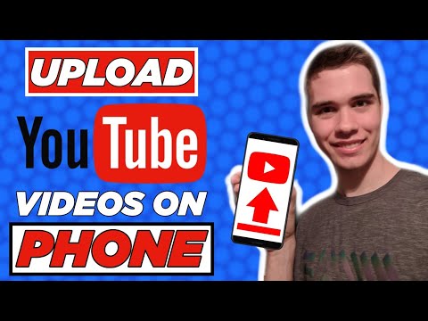 how to upload a youtube video from cell phone