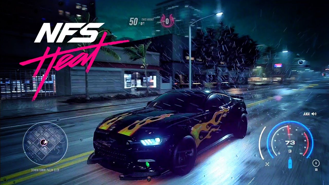 Razor's Mustang 🔥 Nfs Heat top speed 1080p 60fps Gameplay - YouTube
