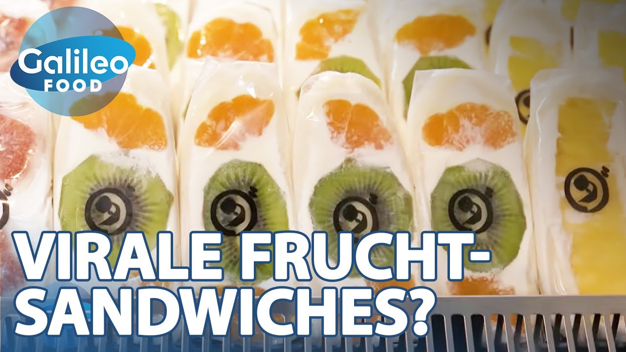 Japan Food-Wahnsinn: Fisch-Eis & BELIEBTE Frucht-Sandwiches?! | Galileo Food