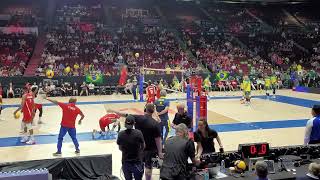 🇧🇷Brazil v. 🇨🇺Cuba | Hitting Lines | 2023 VNL Week 1 | 4K 60FPS