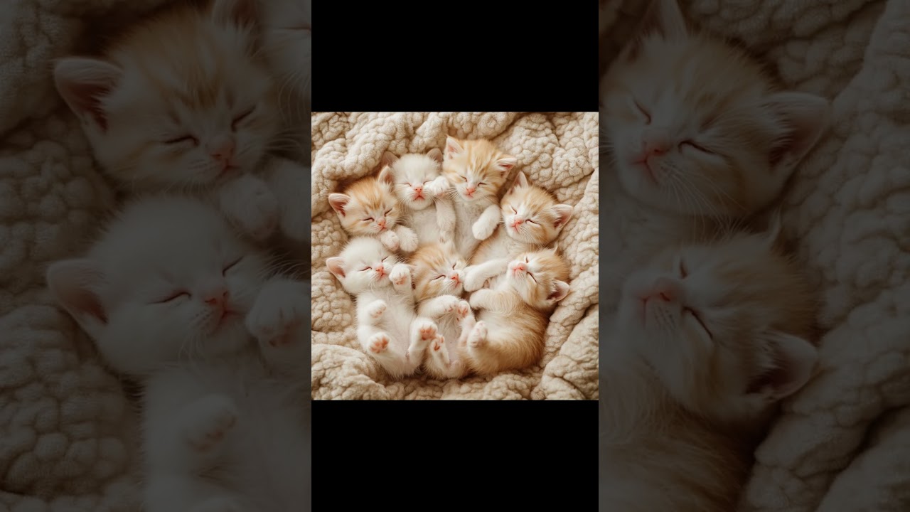 Wiggly Dream cats — The Cutest Sleep You'll Ever See 
