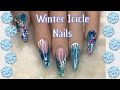 Frozen Nails | Winter Icicle Nails | Nail Sugar