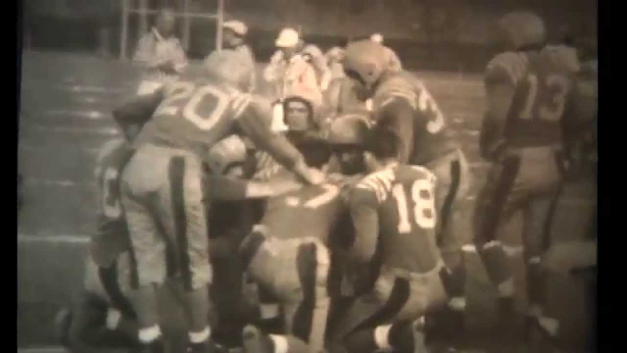 AllLeRoy Football Team 1948 season clips YouTube