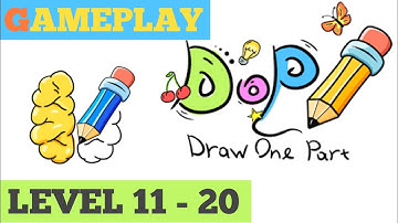 DOP: Draw One Part level 11 - 21 Gameplay Walkthrough