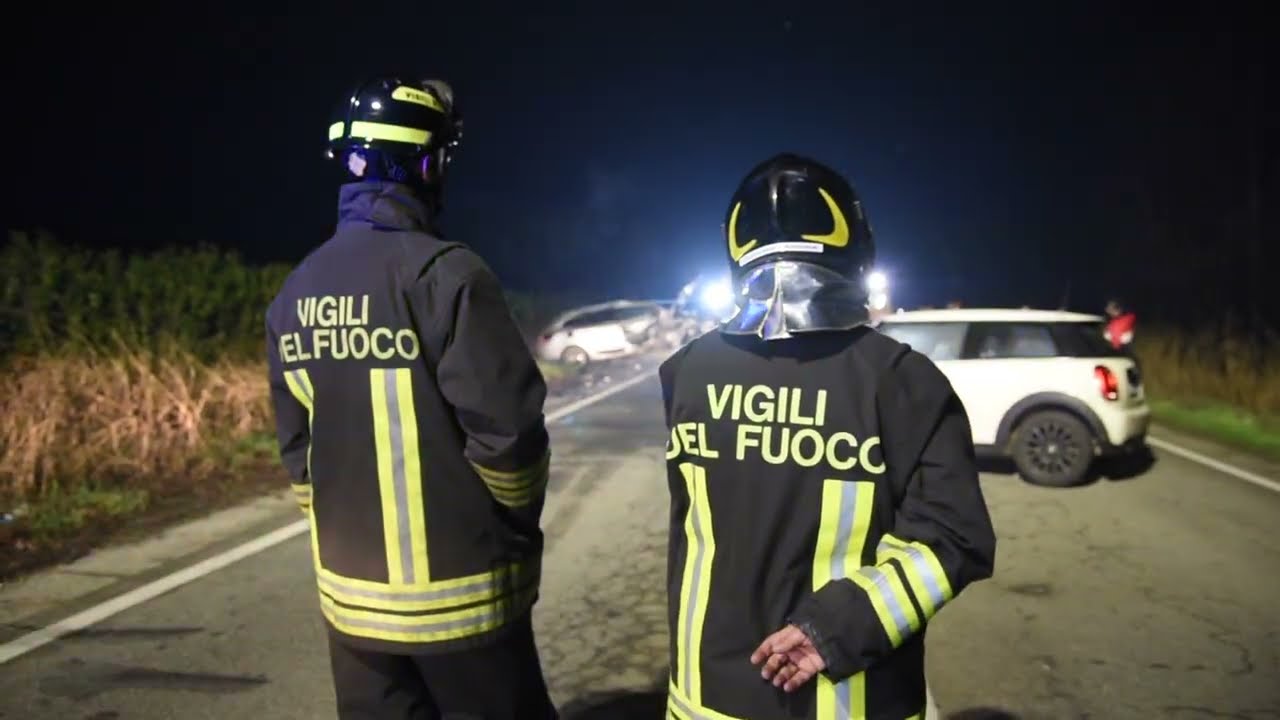 Tromello: schianto tra due auto sulla statale