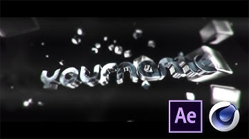 NEW FREE INTRO 3DTemplate #140 | Cinema 4D & After Effects + Tutorial NOW TO EDIT