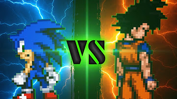 Sonic vs Goku (Part 1)