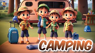 Jungle Camping in the Rain | English Stories For kids | Stories for kids ...!