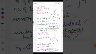Grade12 Chemistry Chapter-1 Lewis Structures of AX3E type
