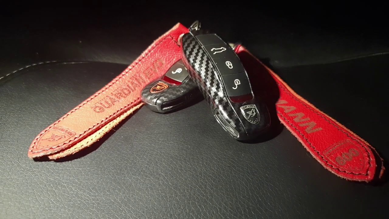 Hamann Guardian Evo - Carbon Keys Red/Silver ( porsche cayenne turbo )