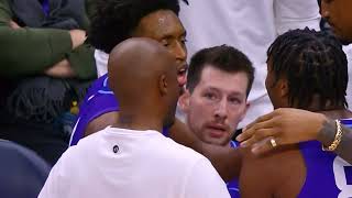 Collin Sexton Gets Heated at Isaiah Collier Before Collier Drains Game-Winner vs Nets!