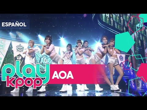 AOA - Heart Attack  | Sub Español Live Performance