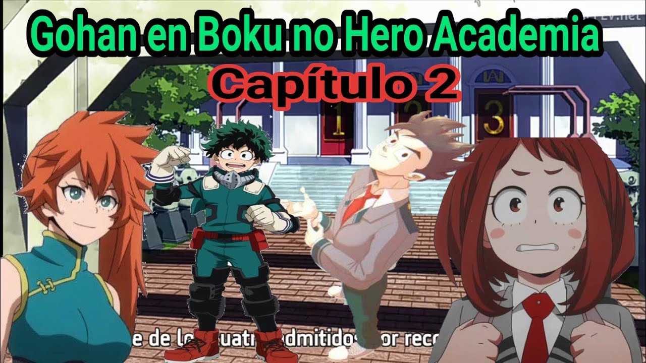 Gohan en Boku no Hero Academia Capítulo 2