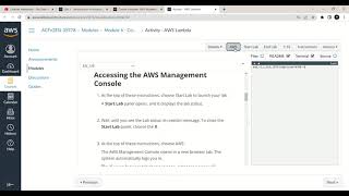 Activity --  AWS Lambda  | Compute || AWS Academy