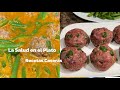 Jugosas y deliciosas Albóndigas con Ejotes