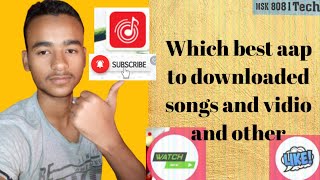 NEW 2020Which best aap to downloaded songs and vidio in Hindi screenshot 1