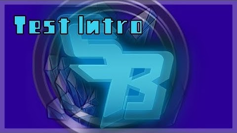 Test 2D Intro | made on IOS | Made by Me