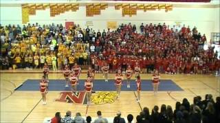 NHS Cheer Color Wars Assembly 2012