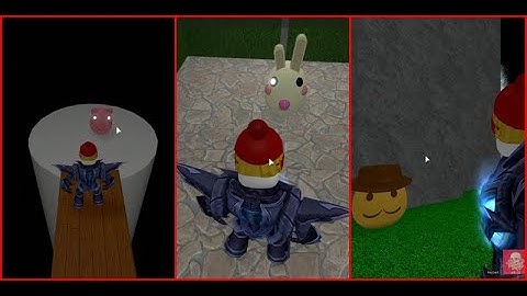 ALL 3 EASTER EGG LOCATIONS PIGGY CUSTOM CHARACTERS SHOWCASE ROBLOX