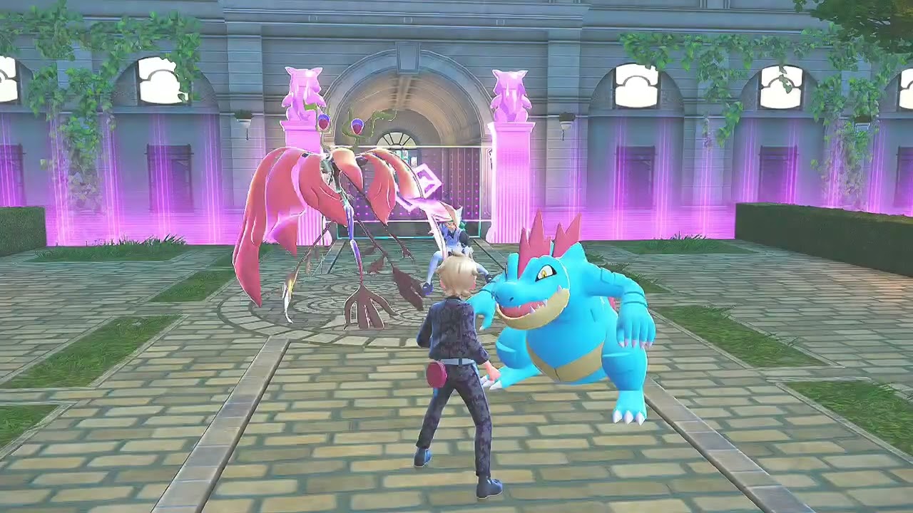 Pokemon Mega Dragalge vs Tyrantrum