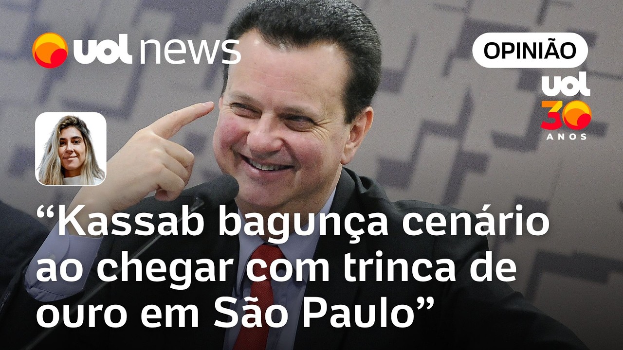 Kassab bagunça cenário ao chegar com trinca de ouro em São Paulo | Letícia Casado