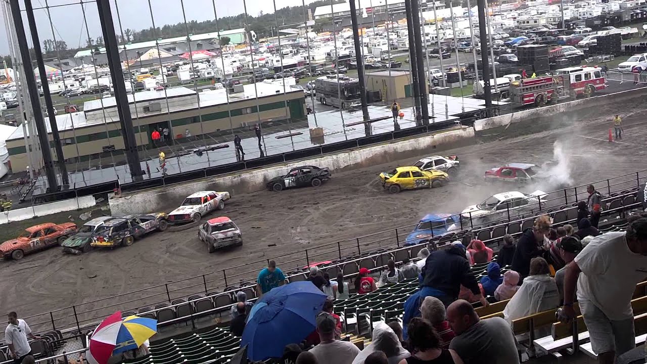 NYS Fair Demolition Derby YouTube