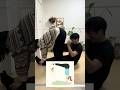夫婦で組体操チャレンジしてみた👫 (Couple's Challenge.) #funny #夫婦 #shorts #comedy