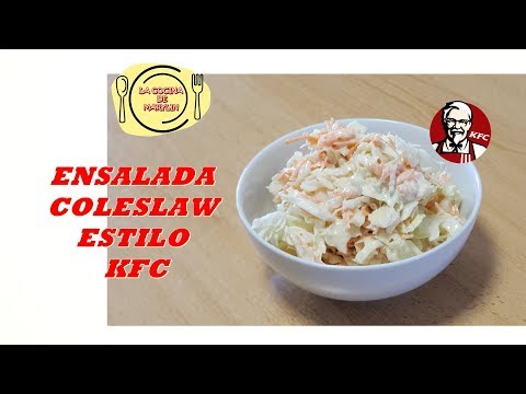 ENSALADA COLESLAW ESTILO KFC