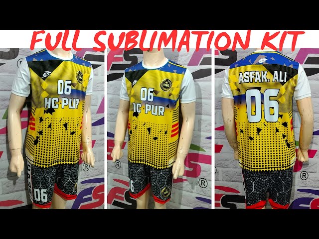 FULL SUBLIMATION SPORTS KIT  JERSEY AND SHORTS 