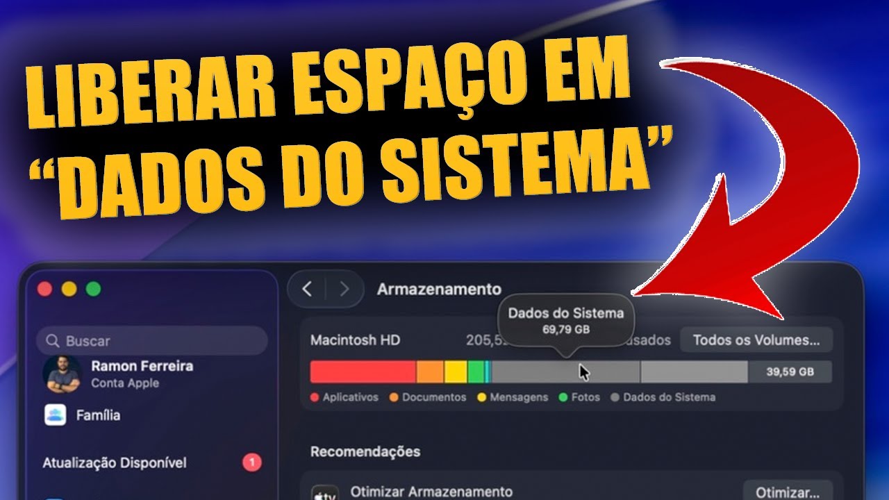 Mac sem espaço? Como limpar os “Dados do Sistema” em 1 minuto!
