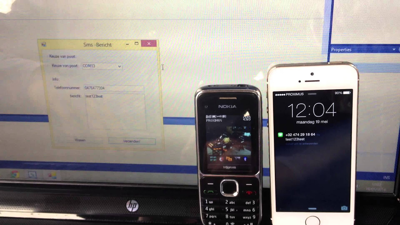 New BZL Programmeren SMS versturen! Tweede filmpje!