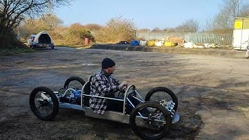 Cyclekart Auto Union first test drive