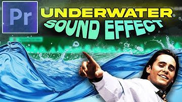 How To Add The UNDERWATER Sound Effect In Premier Pro [2024]