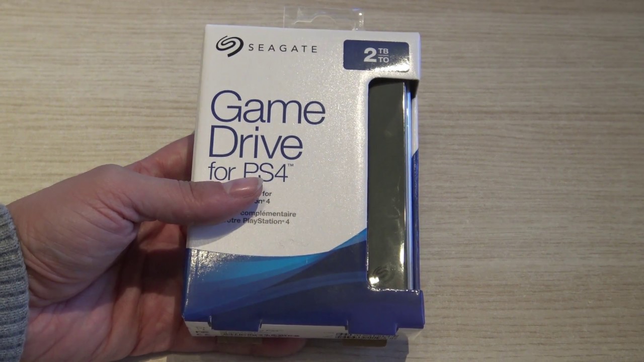 Test] [Tuto] Disque Dur Externe (Seagate Game Drive The Last of Us Part II)  pour PS4 