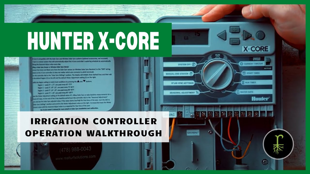 Hunter X-Core Controller Tutorial - YouTube