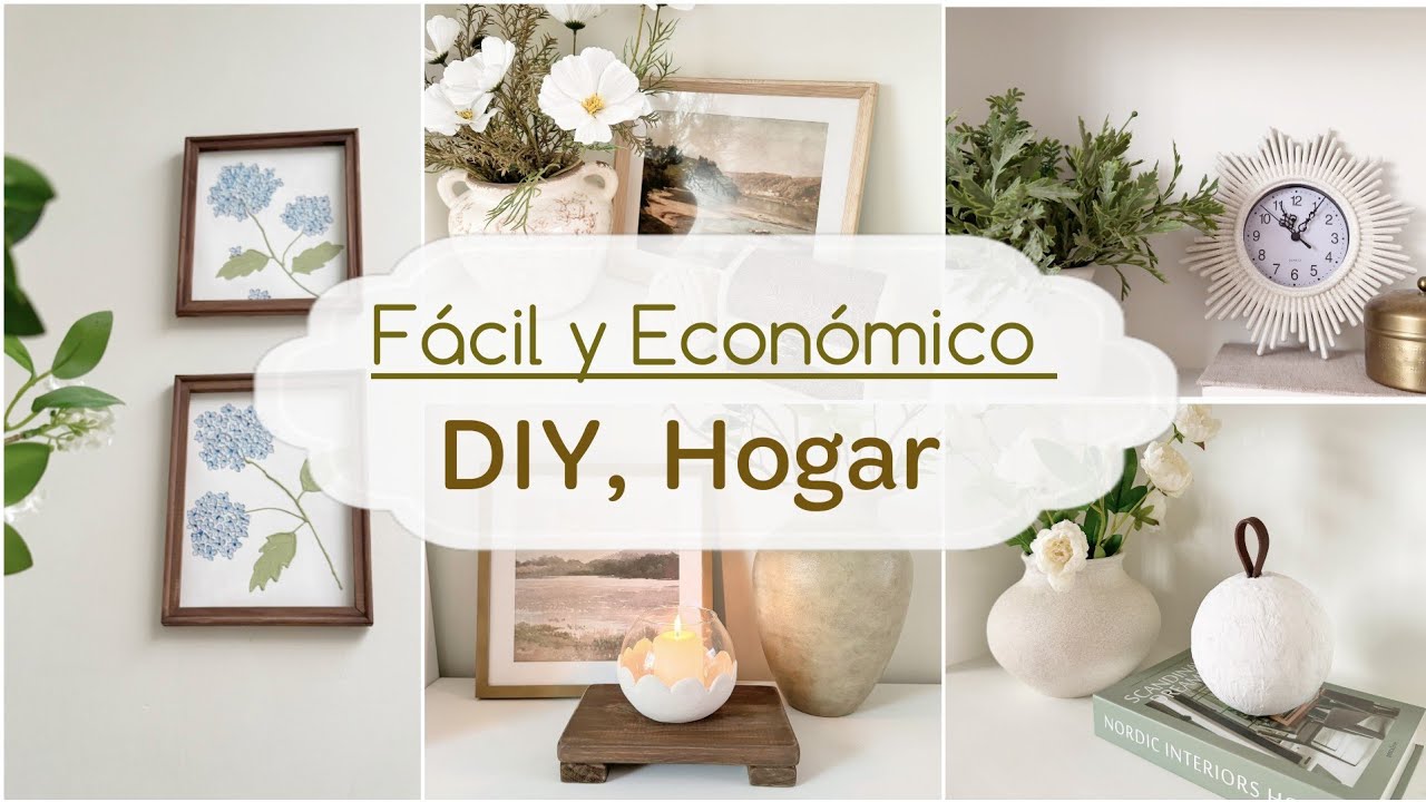 Ideas DIY para poner bonita una CASA PEQUEÑA 🏡 Decoración económica y Fáciles 2025 | Home Decor DIY